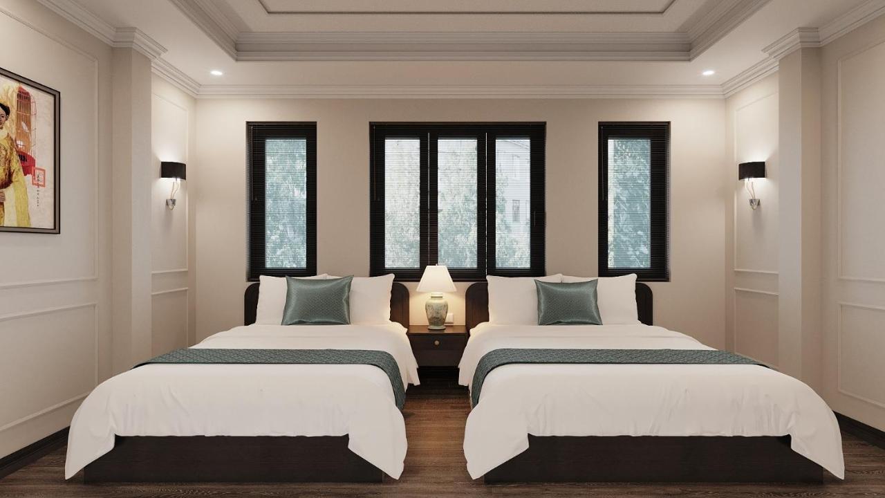 Dai Thuy Hotel Dong Khe Sau Bagian luar foto